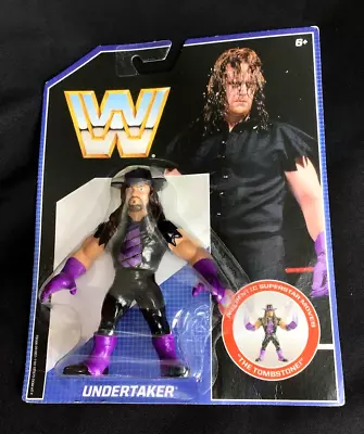 Buy WWE/WWF Undertaker  Mattel Retro Series 1 2018 Hasbro Style • 29.99£