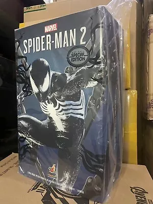 Buy Ready Ship Hot Toys VGM56B Spider-man 2 1/6 Peter Parker Black Suit Special Ver • 369.95£