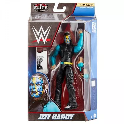 Buy Jeff Hardy Wwe Aew Mattel Elite Top Picks Wrestling Superstars Action Figures • 45.60£