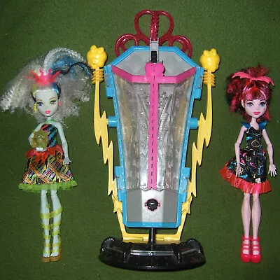 Buy Monster High Draculaura Frankie Stein High Voltage + Charging Station Working • 16.86£