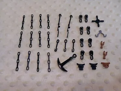 Buy Playmobil Pirate Ship Parts Bundle: Anchor, Hooks Sail Clips & Other Accessories • 4.95£