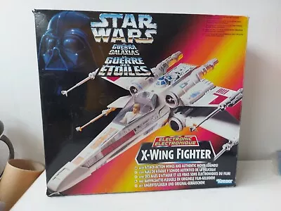 Buy Star Wars Vintage Kenner Electronic X-Wing Action Wing Movie Sounds POTF • 89.99£