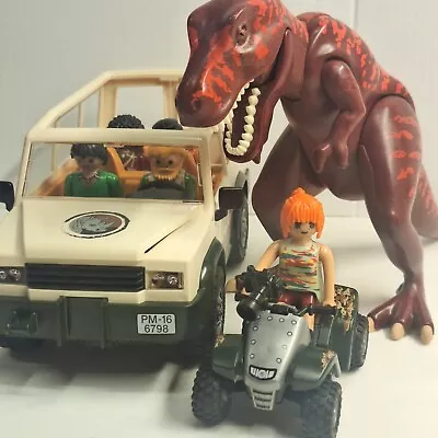 Buy Playmobil Dinosaur Safari Jeep & Quad Bike • 19£