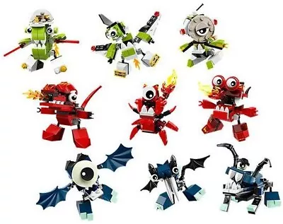 Buy Lego Mixels Series 4 Complete Set Of 9 With Instructions • 89.99£