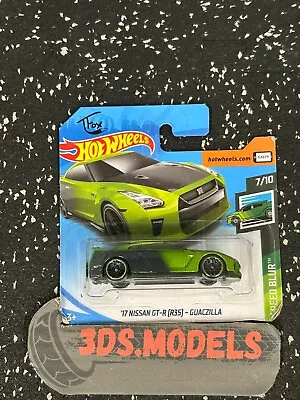 Buy NISSAN 17 GTR R35 GUACZILLA GREEN Hot Wheels 1:64 **COMBINE POSTAGE** • 8.95£