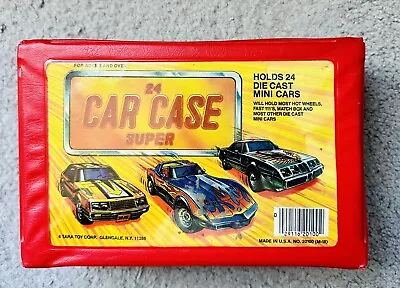 Buy Vintage 1980s Tara Toy Matchbox Hot Wheels Car Carry Case #20100 Holds 24 Cars • 27.96£