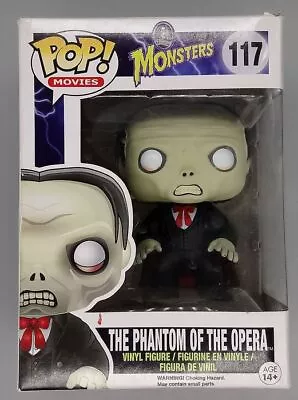 Buy Funko POP #117 The Phantom Of The Opera Universal Monsters Damaged Box Vaulted • 54.99£