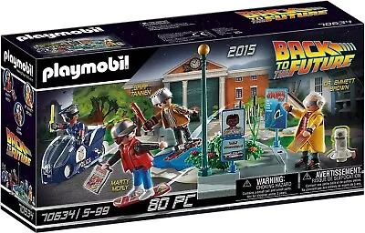 Buy Playmobil Back To The Future Hoverboard Chase Playset 70634 Marty Doc Figures • 21.49£