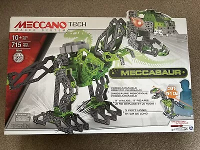 Buy Meccano Tech Meccasaur Programmable Robotic Dinosaur • 10£