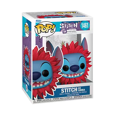 Buy Funko Pop Simba Stitch (1459) Lilo & Stitch Disney Movie Vinyl Figure Figurine • 14.99£