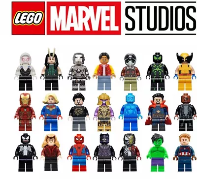 Buy | Lego Marvel Every Mcu Avengers Minifigure - Choose Your Minifigure | • 49.99£