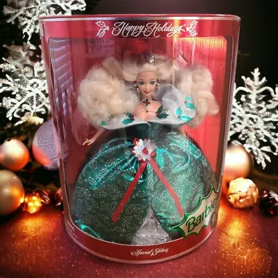 Buy Barbie Doll Mattel 1995 Happy Holidays Christmas Special Edition (14123)... • 42.01£