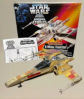 Buy Kenner Star Wars Electronic X-Wing Fighter Boxed Vintage FULLY FUNCTIONAL. • 66.99£