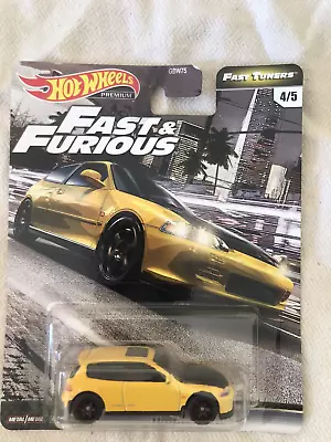 Buy Fast And Furious - Fast Tuners Honda Civic EG Hot Wheels Premium GJR67	2019 • 26£