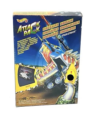 Buy Vintage Hot Wheels Attack Pack Dinosaurs Tankasaurus Rex Toy Mattel 1993# NIB QZ • 142.48£