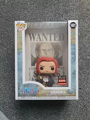 Buy Funko Pop! One Piece Shanks Wanted! Entertainment Expo Limited Edition In Hand✅ • 42.99£