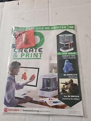 Buy Eaglemoss 3D Printer Create And Print Issue 92 • 12.50£