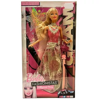 Buy Barbie V2706 V4390 Fashionistas Glam From 2010 Original Packaging • 60.60£
