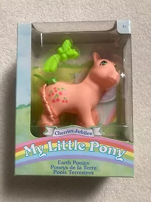 Buy NIB Cherries Jubilee My Little Pony Retro Classic Earth Pony BASIC FUN G1 • 10£