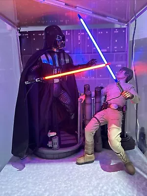 Buy Hot Toys Star Wars Empire Strikes Back DX25 Luke Skywalker Pre Owned CCFL Saber • 370£