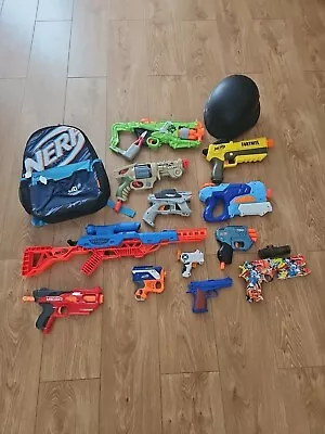 Buy Nerf Bundle Job Lot Alpha Strike Fortnite Zombie Strike Backpack Etc • 9.99£