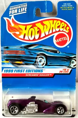Buy Hot Wheels Screamin' Hauler - 1999 First Editions - Collector #918 • 4.99£