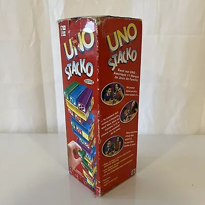 Buy Mattel Uno Stacko Game 2002 - 100% Complete • 10£
