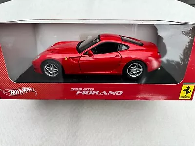 Buy 1:18 Ferrari 599 GTB -Hot Wheels -Red -Original Packaging • 75£