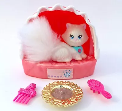 Buy Vintage 90s Littlest Pet Shop 100% Complete Playful Persian With Cozy Tunnel Bed • 29£