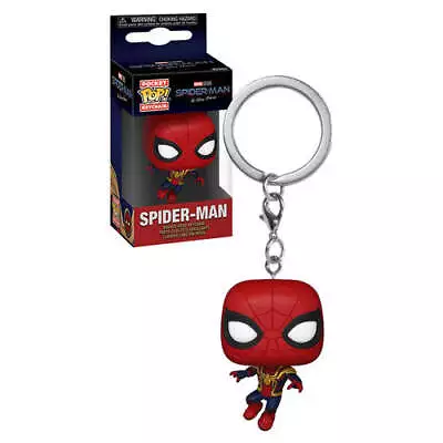 Buy Spider-Man No Way Home: Spider-Man (Leaping) Funko Pop Keychain • 5.99£