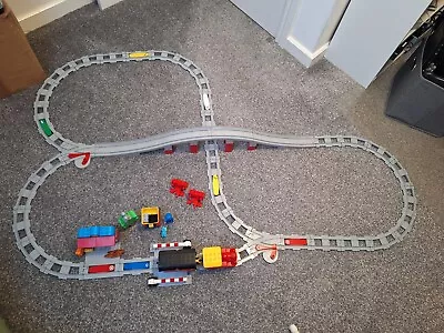 Buy LEGO DUPLO  Steam Train (10874) Plus Extra Tracks (10882) And Bridge (10872) • 33£