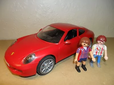 Buy PLAYMOBIL PORSCHE 911 With Lights (Sports Car,Figures) • 11.99£