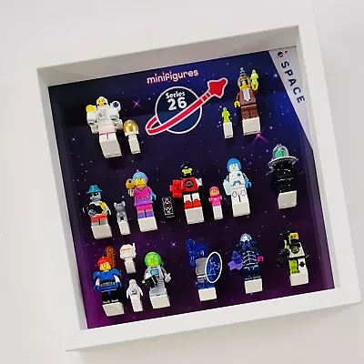 Buy Display Frame Case For Lego ® 71046 Series 26 Space Minifigures 27cm • 27.99£