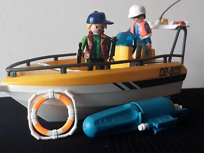 Buy Playmobil 5920 Boat With Working 7350 Motor • 10.99£