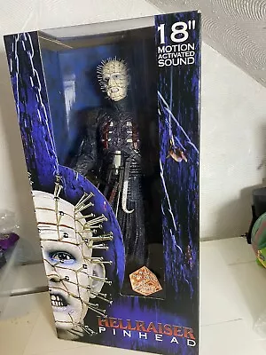 Buy Hellraiser - Pinhead 18-Inch Action Figure With Motion Activated Sound #2 • 144.99£