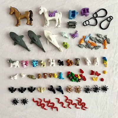 Buy LEGO Animal Figure Bundle Horses Sharks Foxes Turtle Baby Dolphin Scorpions Bats • 2.70£