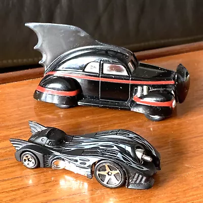 Buy BATMAN CORGI TOYS DIECAST 1940's DC COMICS BATMOBILE & Hot Wheels Version • 9.99£