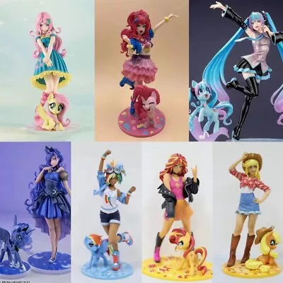Buy Hot Hatsune Miku Feat Action Figure My Little Pony Bishoujo Princess 22cm Toy • 43£