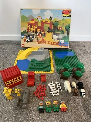 Buy LEGO Duplo Maxi Zoo (2669) With Box, Not Complete Large Set Vintage Rare 0000 • 60£