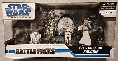 Buy Star Wars Training On The Falcon Battle Packs Legacy Collection Ben Luke R2 New • 59.99£