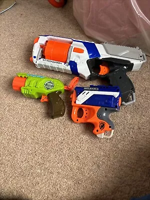 Buy Nerf Strongarm & Reflex + X Shot Hand Gun • 5£