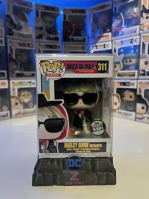 Buy FUNKO POP! DC Movies Birds Of Prey Harley Quinn Incognito #311 Speciality Series • 11.99£
