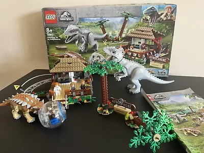 Buy LEGO Jurassic World Indominus Rex VS Ankylosaurus Set Boxed 75941 Collectors  • 75£