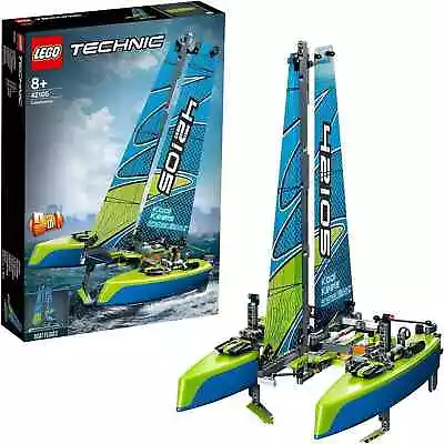 Buy ‎LEGO 42105 - Technic 2 In 1 Catamaran + Race Boat Floating Model - Brand New • 22.99£