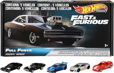 Buy Hot Wheels, Fast And Furious, Full Force, Sealed Set • 43£