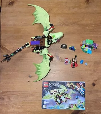 Buy LEGO Elves 41183 The Goblin King's Evil Dragon 100% Complete Set • 25£