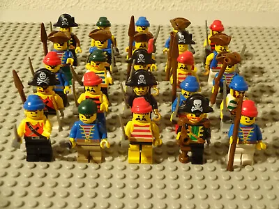 Buy (C5/1) LEGO 5 Pirates Figurines With Weapon And Head Piece 6276 6277 6285 6286 • 28.19£