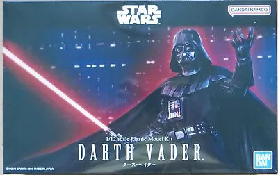 Buy Bandai Darth Vader Star Wars 1/12 Scale Plastic Model Kit Figure Sith Lord • 38£