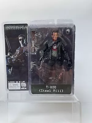 Buy Neca Terminator 2 Judgment Day T-800 Steel Mill 7  Action Figure New Sealed • 45.99£