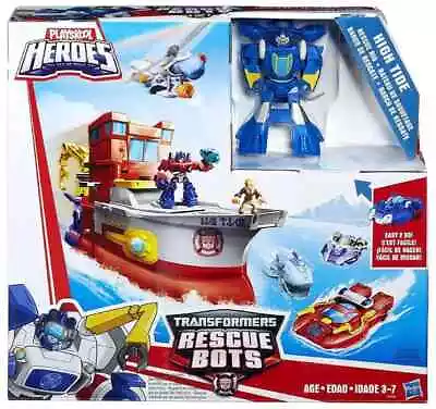 Buy Hasbro Transformers Playskool Heroes Rescue Bots High Tide Rescue Rig Playset • 104.99£